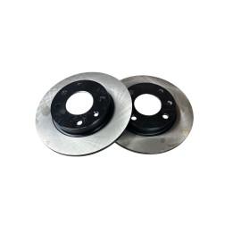 PAIRE DE DISQUE DE FREIN AVANT C15 Ø 247M 6 TROUS